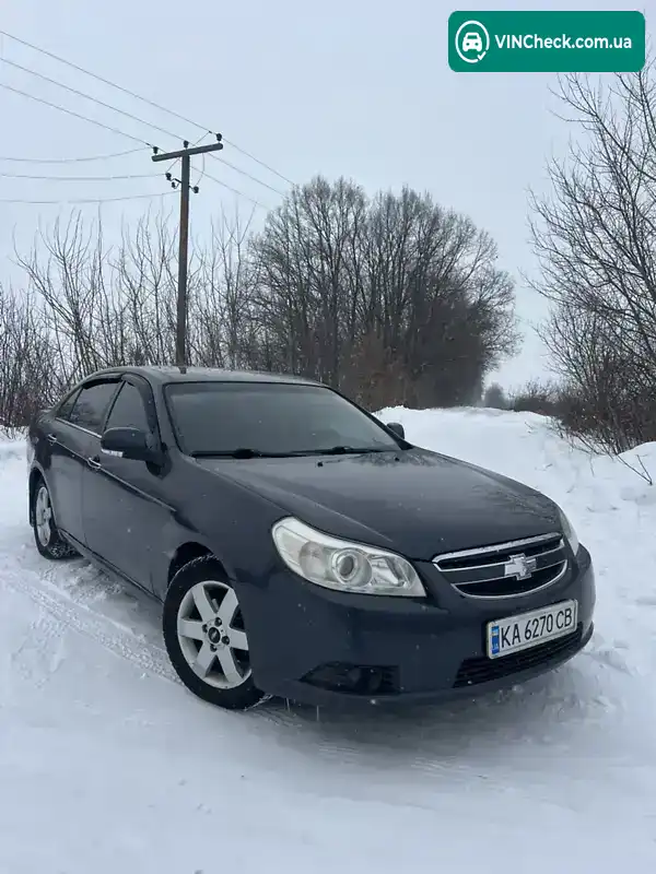 Chevrolet Epica 2008, фото з оголошення 2 з 16, VIN KL1LA69LE8B109673