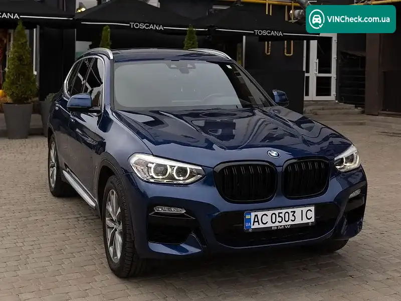 BMW X3 2018, фото з оголошення 2 з 20, VIN 5UXTR9C51KLD93847
