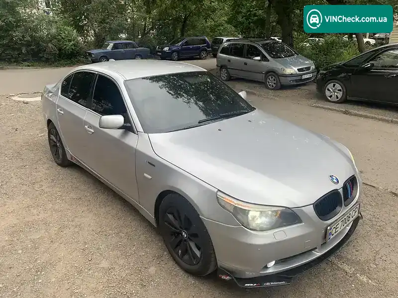 BMW 5 Series 2004, фото з оголошення 2 з 20, VIN WBANA71060B611226