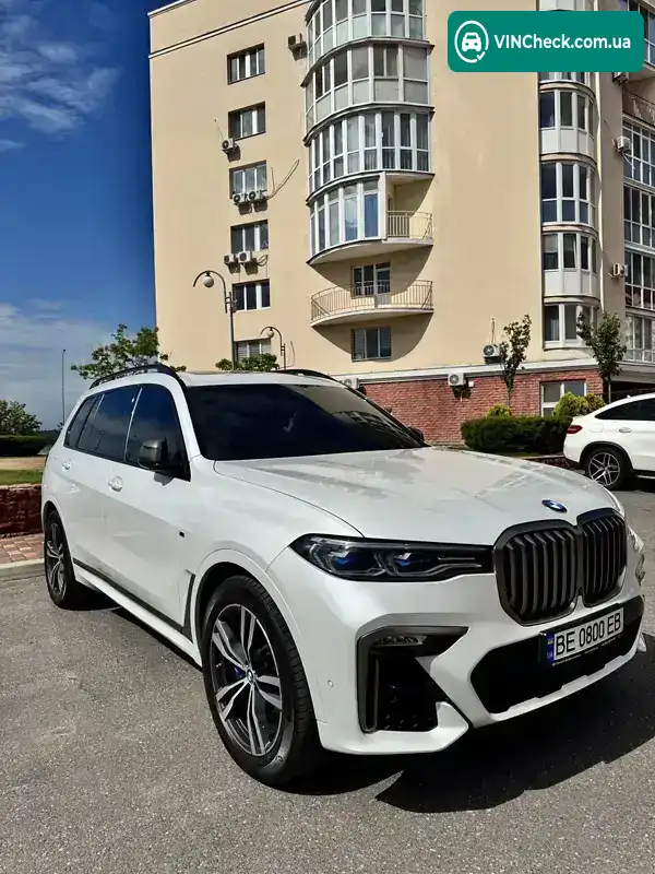 BMW X7 2020, фото з оголошення 1 з 21, VIN WBACW010609E61497