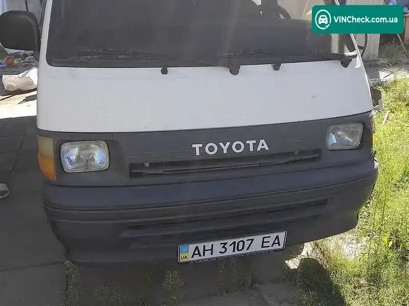 Toyota Hiace 1991, фото з оголошення 1 з 20, VIN JT1LH1040M0000951