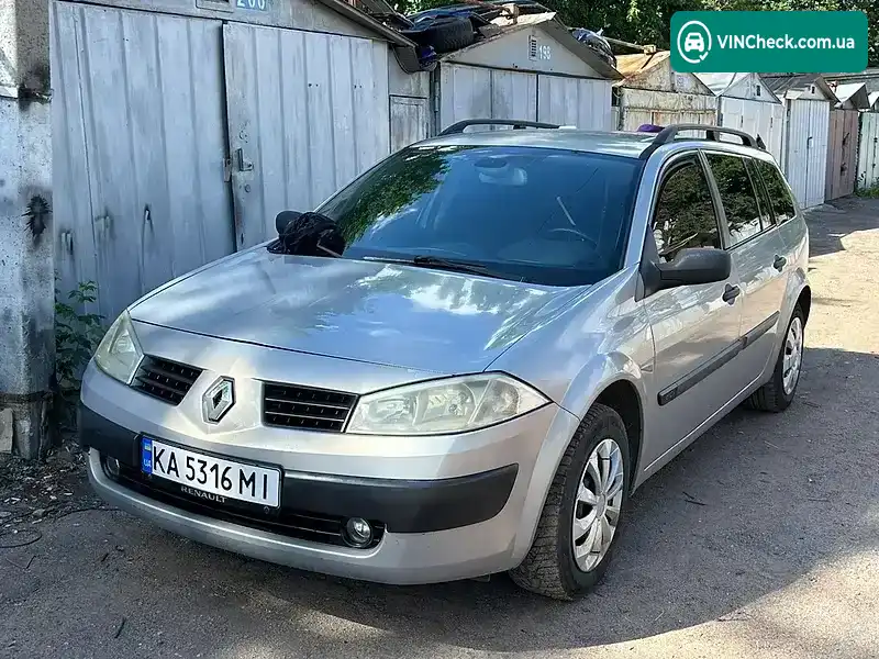Renault Megane 2004, фото з оголошення 1 з 20, VIN VF1KMRF0531189745