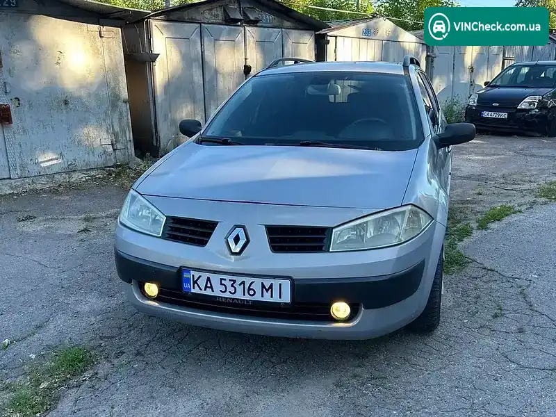 Renault Megane 2004, фото з оголошення 2 з 20, VIN VF1KMRF0531189745