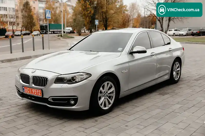 BMW 5 Series 2014, фото з оголошення 1 з 19, VIN WBA5A7C57FD624444
