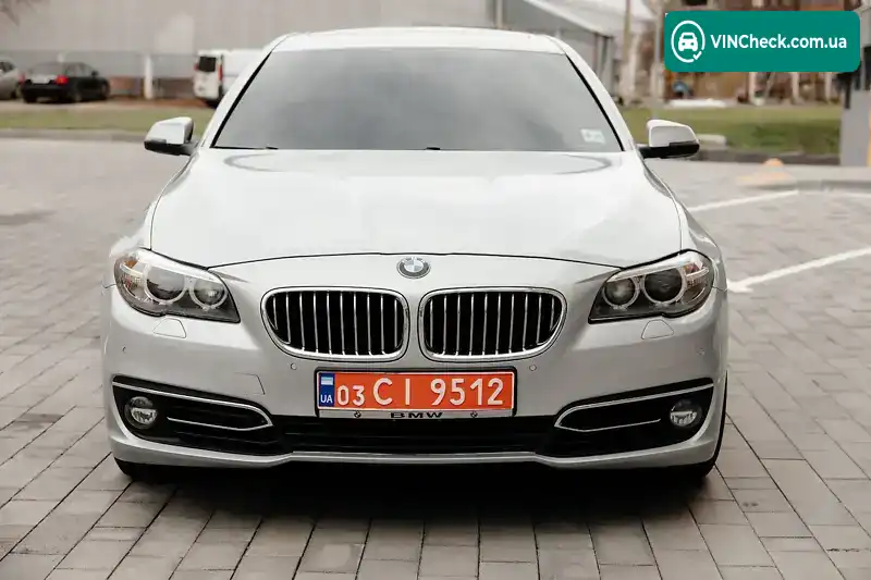 BMW 5 Series 2014, фото з оголошення 2 з 19, VIN WBA5A7C57FD624444