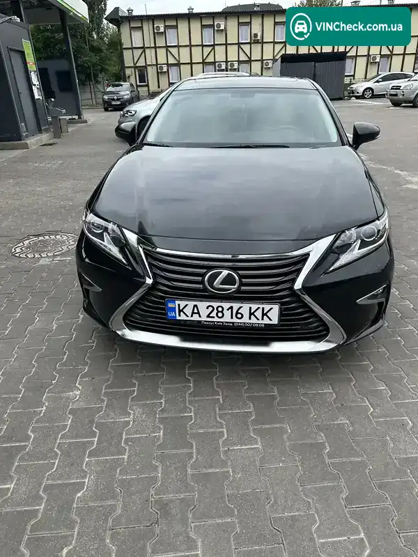 Lexus ES 2018, фото з оголошення 2 з 12, VIN JTHBJ1GG602109192