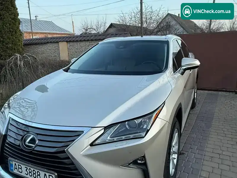 Lexus RX 2017, фото з оголошення 1 з 14, VIN 2T2BZMCA7HC076953
