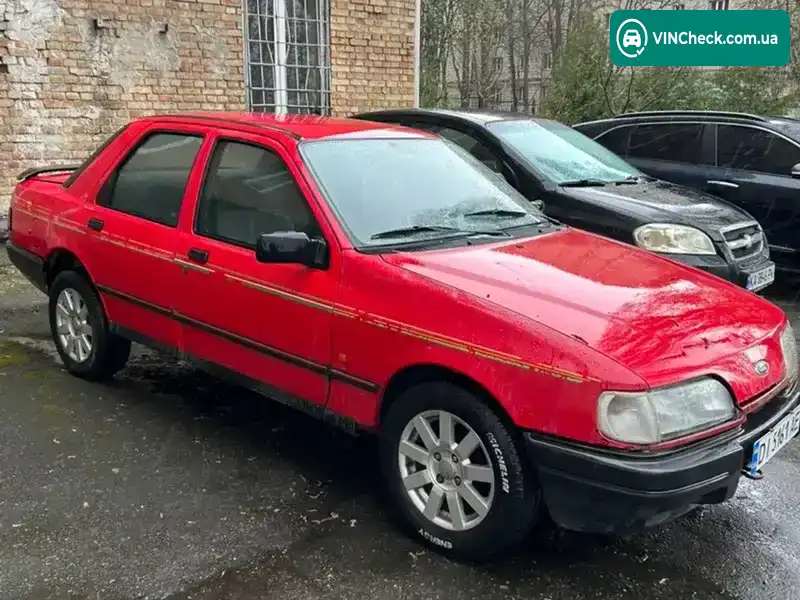 Ford Sierra 1988, фото з оголошення 2 з 9, VIN WF0FXXGBBFJL70192