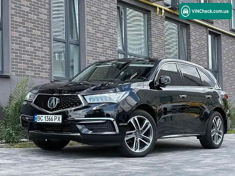 Acura MDX 2017, фото з оголошення 1 з 18, VIN 5FRYD4H61HB505404