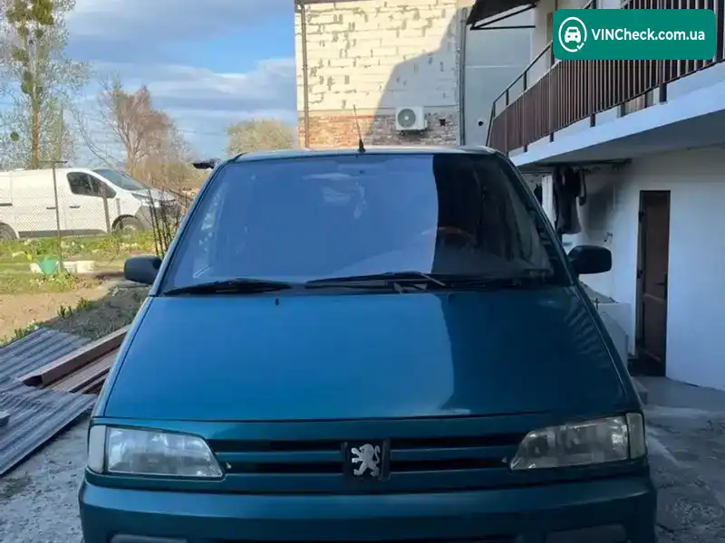 Peugeot 806 1997, фото з оголошення 2 з 13, VIN VF3221RB212293712