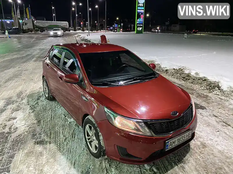Kia Rio 2012, фото з оголошення 2 з 19, VIN Z94CB51ABCR007879