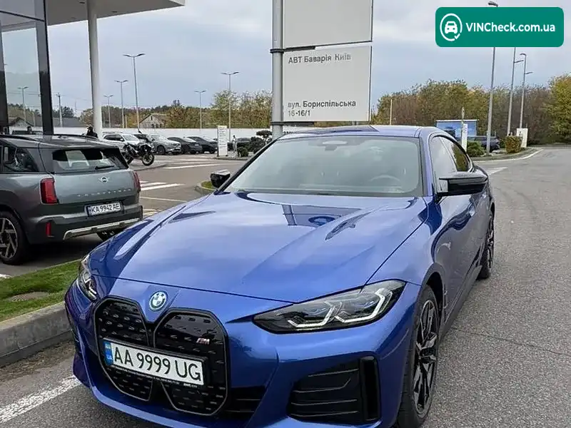 BMW i4 2024, фото з оголошення 1 з 20, VIN WBY31AW050FS70392