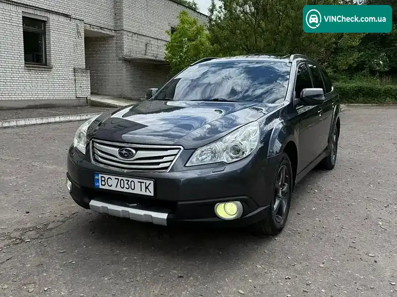 Subaru Outback 2011, фото з оголошення 2 з 11, VIN JF1BR9L95BG055764