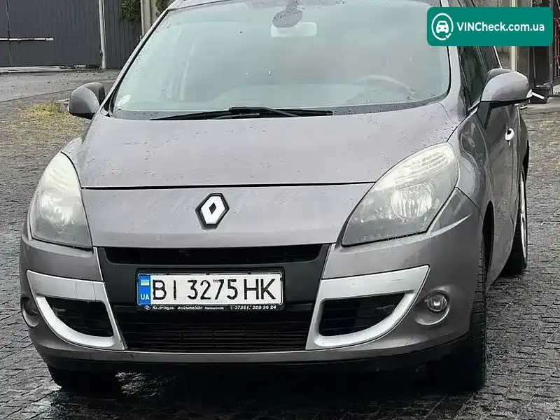 Renault Scenic 2010, фото з оголошення 2 з 13, VIN VF1JZ090E43683718