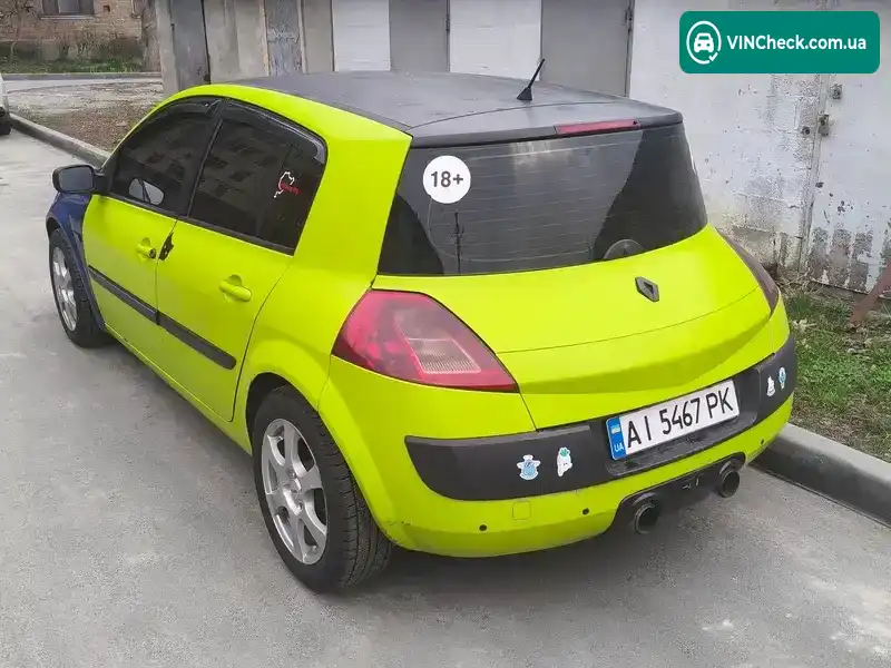Renault Megane 2003, фото з оголошення 1 з 13, VIN VF1BM0B0H28248939