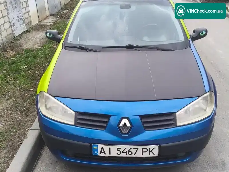 Renault Megane 2003, фото з оголошення 2 з 13, VIN VF1BM0B0H28248939