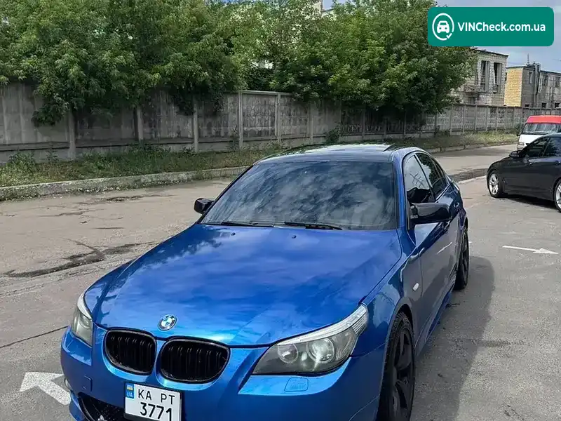 BMW 5 Series 2007, фото з оголошення 1 з 9, VIN WBANE73527CM44302
