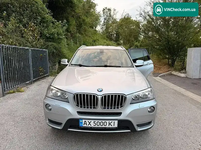 BMW X3 2012, фото з оголошення 1 з 20, VIN 5UXWX9C55D0A27865
