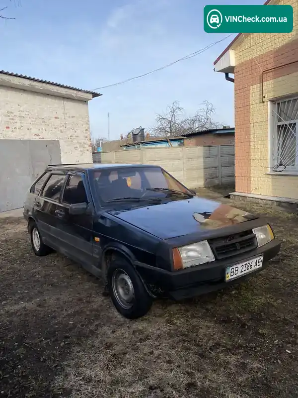 ВАЗ / Lada 2109 1990, фото з оголошення 1 з 7, VIN XTA210930L0592681