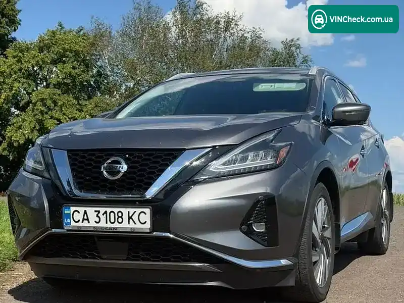 Nissan Murano 2019, фото з оголошення 1 з 6, VIN 5N1AZ2MS1KN134776