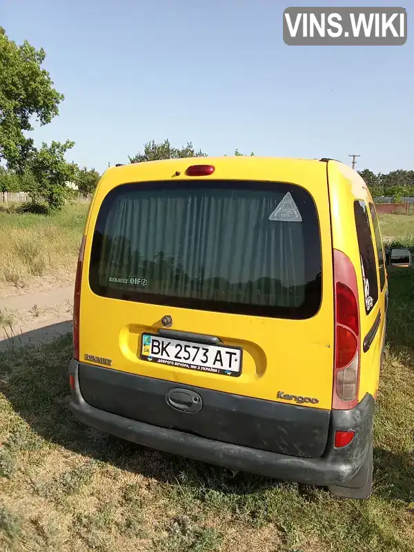 Renault Kangoo 1999, фото з оголошення 2 з 9, VIN VF1FC0DAF21119476