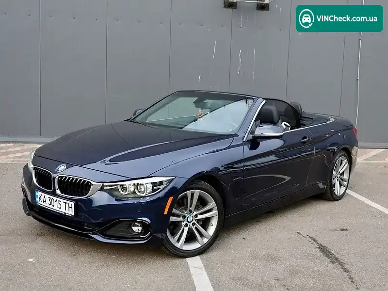BMW 4 Series 2018, фото з оголошення 1 з 20, VIN WBA4Z1C5XJEE43927