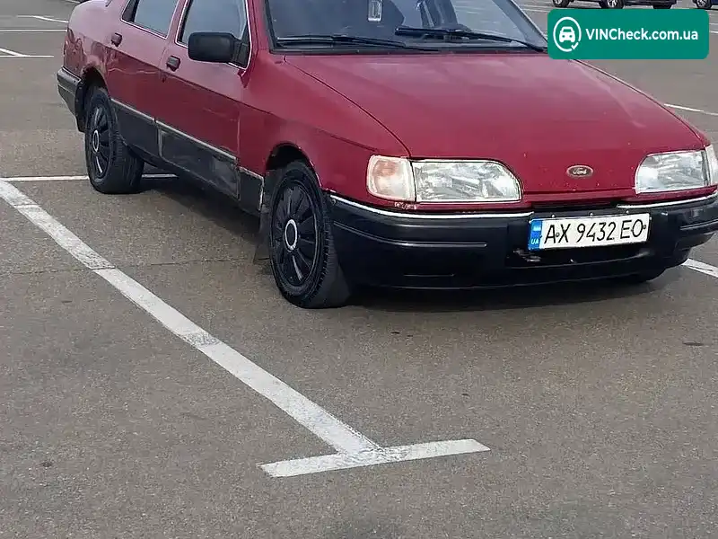 Ford Sierra 1988, фото з оголошення 2 з 9, VIN WF0FXXGBBFJC46085