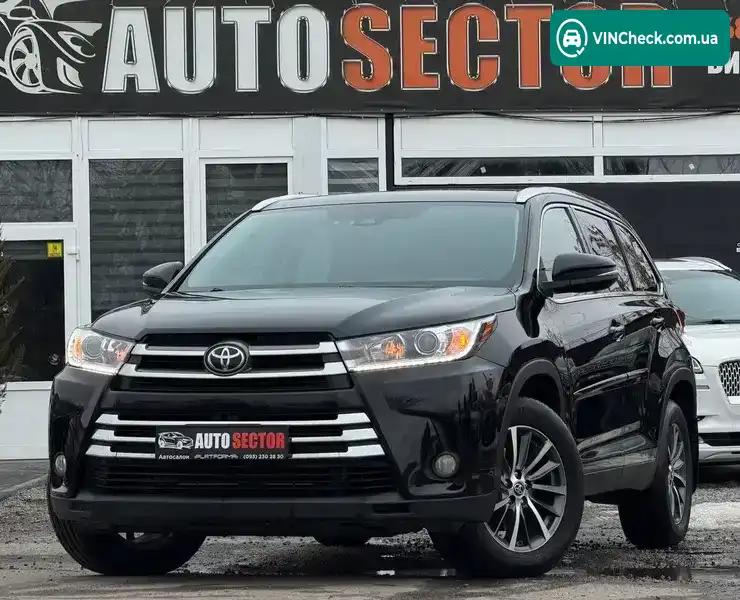 Toyota Highlander 2019, фото з оголошення 1 з 20, VIN 5TDJZRFH7KS629752