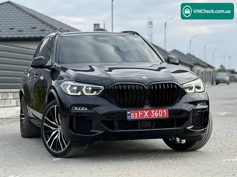 BMW X5 2021, фото з оголошення 1 з 19, VIN WBACR610X09H94604