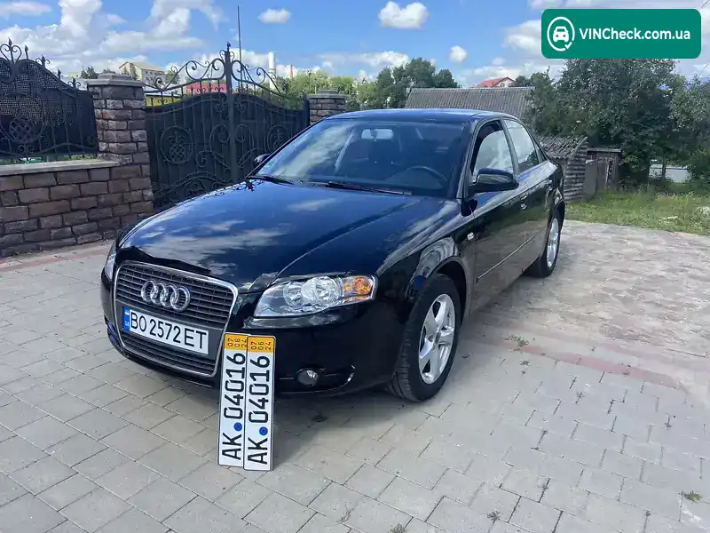 Audi A4 2006, фото з оголошення 1 з 20, VIN WAUZZZ8E56A281875