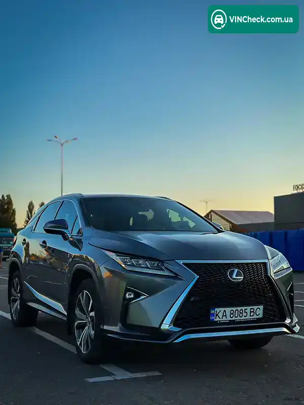 Lexus RX 2017, фото з оголошення 1 з 19, VIN 2T2BZMCA9HC078784
