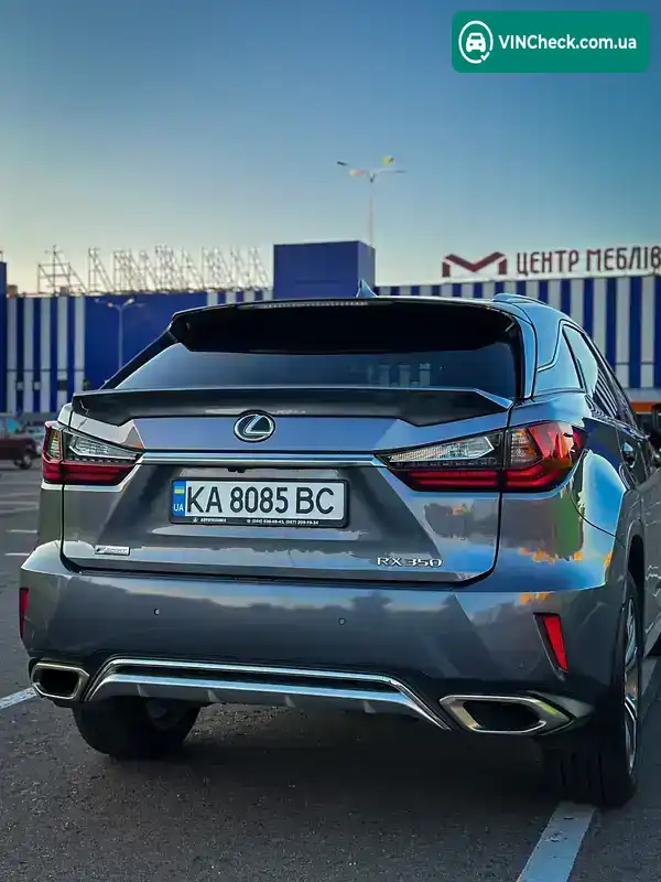 Lexus RX 2017, фото з оголошення 2 з 19, VIN 2T2BZMCA9HC078784