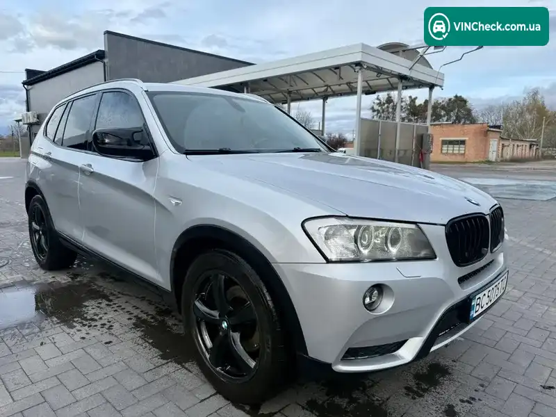 BMW X3 2010, фото з оголошення 1 з 20, VIN WBAWY31020L526354