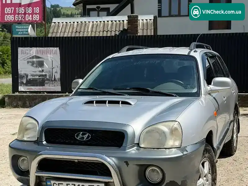 Hyundai Santa FE 2001, фото з оголошення 1 з 9, VIN KMHSC81VP2U193180