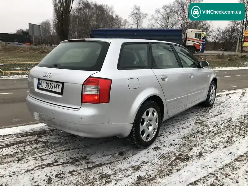 Audi A4 2003, фото з оголошення 2 з 16, VIN WAUZZZ8E13A317539