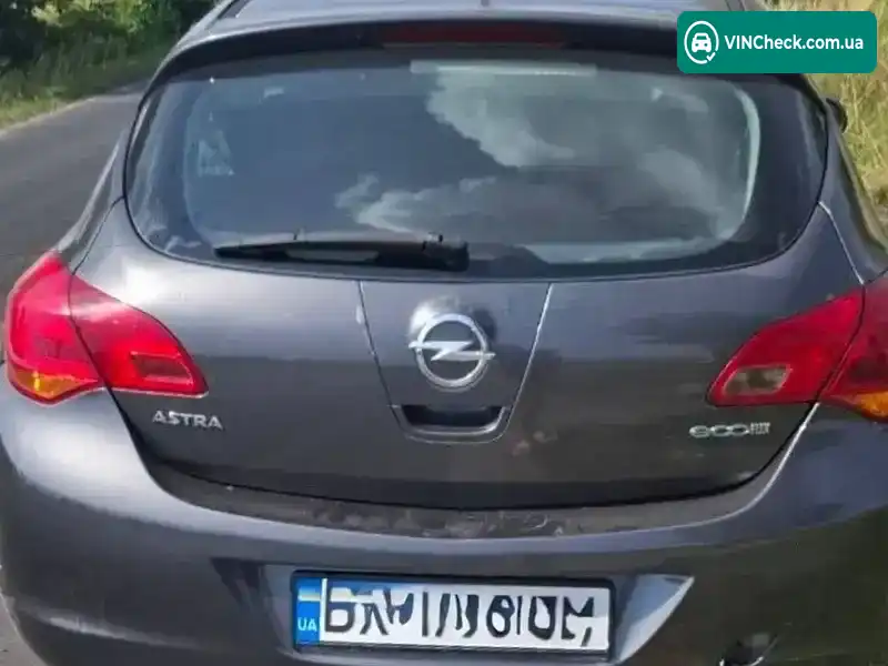 Opel Astra 2010, фото з оголошення 2 з 6, VIN W0LPD6EA8AG110051