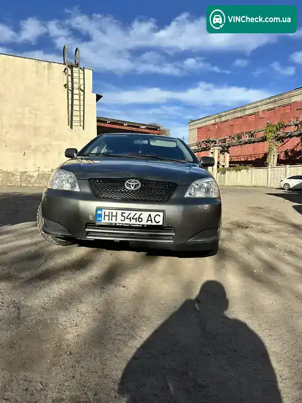 Toyota Corolla 2002, фото з оголошення 2 з 16, VIN SB1KM28EX0E009157