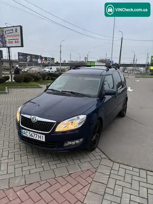 Skoda Roomster 2010, фото з оголошення 1 з 12, VIN TMBNL65J6B5026660