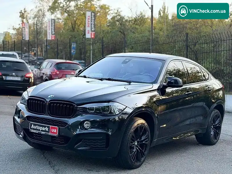 BMW X6 2017, фото з оголошення 1 з 20, VIN 5UXKU2C51J0X50765