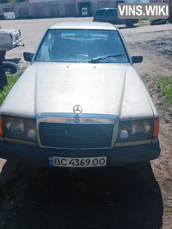 Mercedes-Benz 190 1988, фото з оголошення 1 з 4, VIN WDB1241201A779458