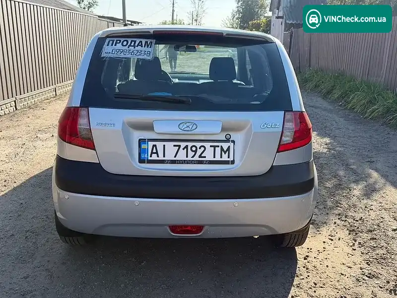Hyundai Getz 2006, фото з оголошення 2 з 10, VIN KMHBT51DP6U627316