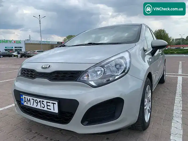 Kia Rio 2012, фото з оголошення 1 з 17, VIN KNADM515AC6765659
