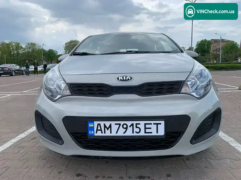 Kia Rio 2012, фото з оголошення 2 з 17, VIN KNADM515AC6765659
