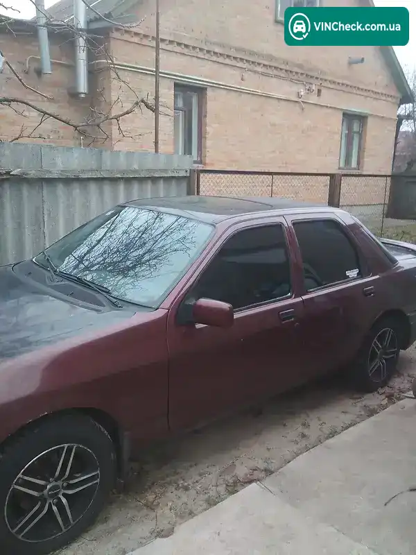 Ford Sierra 1989, фото з оголошення 2 з 6, VIN WF0FXXGBBFKP02515