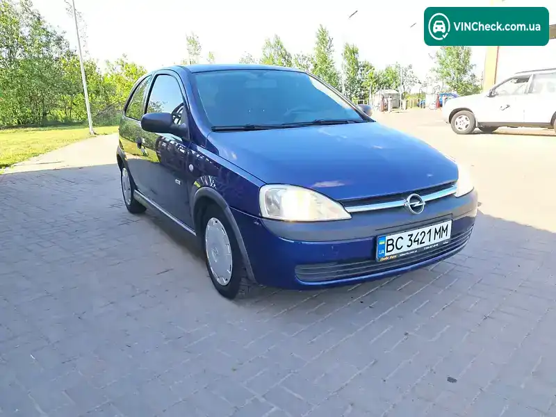 Opel Corsa 2002, фото з оголошення 1 з 18, VIN W0L0XCF0834122227
