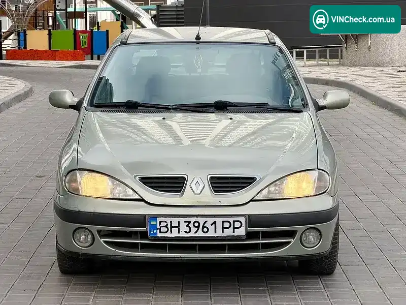 Renault Megane 2001, фото з оголошення 2 з 21, VIN VF1BA040521759309