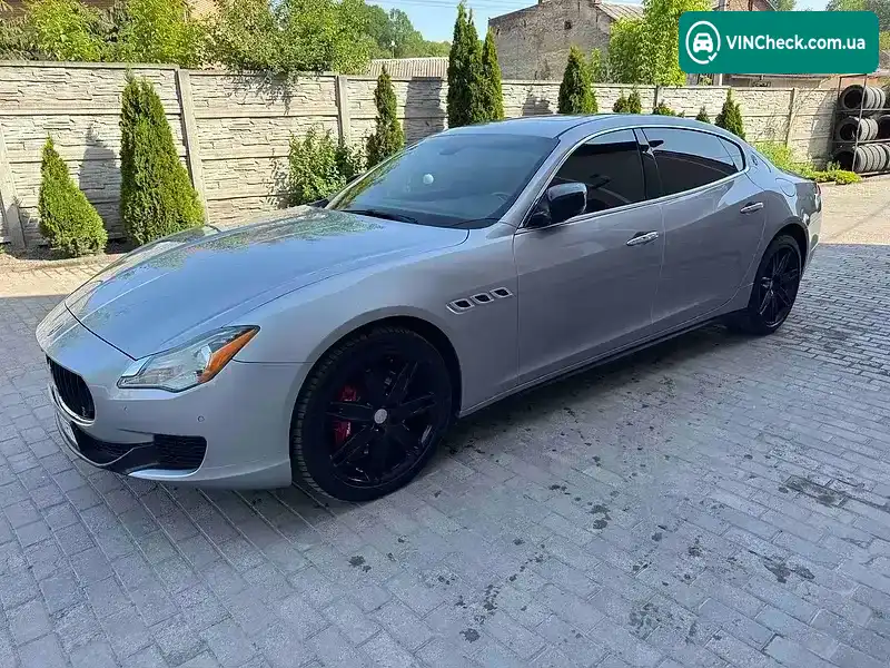 Maserati Quattroporte 2013, фото з оголошення 1 з 12, VIN ZAM56RRA3E1078631
