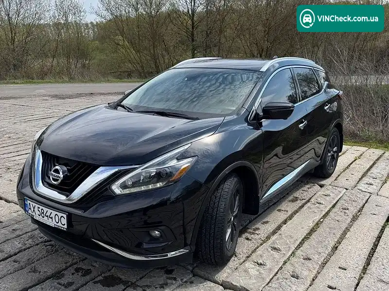 Nissan Murano 2018, фото з оголошення 1 з 9, VIN 5N1AZ2MH9JN201790