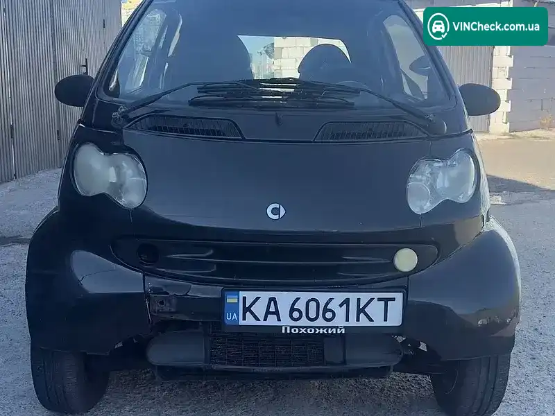 Smart Fortwo 2003, фото з оголошення 2 з 20, VIN WME4503321J053490