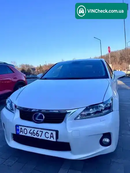 Lexus CT 2012, фото з оголошення 2 з 21, VIN JTHKD5BH702099786